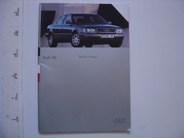 Catalogue Brochure Prospekt AUDI A6 Automobile 1994 - Voitures