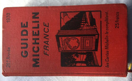Guide Michelin 1930 A - Michelin-Führer