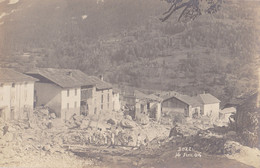 73 BOZEL - Carte Photo De La Catastrophe Du 16 Juillet 1904 - Bozel