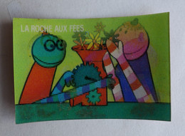 RARE IMAGE HOLOGRAPHIQUE LA ROCHE AUX FEES CASIMIR N° 17 LES KANAPOUTZS VIGNERONS (1) 1979 - Chromos