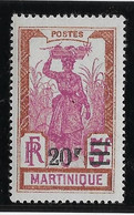 Martinique N°119 - Neuf * Avec Charnière - TB - Unused Stamps