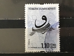 Turkije / Turkey - Kalligrafie (1.10) 2013 - Used Stamps