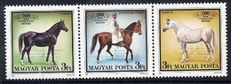 HUNGARY 1989 Babolna Stud MNH / **.  Michel 4015-17 - Nuovi