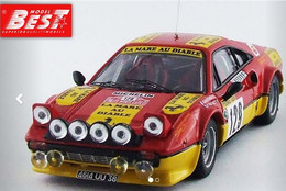 Ferrari 308 GTB Gr. 4 - Gauthier/Gauthier - Rally Monte-Carlo 1983 #129 - Best Model - Best Model