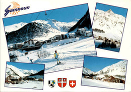 Samnaun Im Unter-Engadin - 4 Bilder (4481) * 19. 1. 1989 - Samnaun