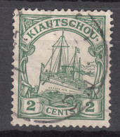 Germany Colonies Kiauchau, Ships Boats 1905 Mi#19 Used - Kiauchau