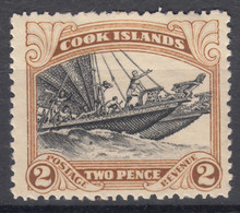 Cook Islands 1932 Mi#31 C Perforation 14, Mint Never Hinged - Cook Islands