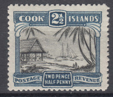 Cook Islands 1932 Mi#32 C Perforation 14, Mint Never Hinged - Cookeilanden