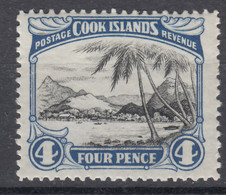 Cook Islands 1932 Mi#33 C Perforation 14, Mint Never Hinged - Cookeilanden