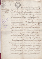 Vente Publique Prairie Située à Saint-Martin-Rivière (02) - 15/02/1823 - Notaire Au Cateau (59) - Lesdain & Mazinghien - Manuscripts