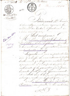 Vente De Terres Labourables à Mazinghien (59) - 20 Décembre 1827 - Notaire Au Cateau (59) - Inchy (59) - Manuscripts