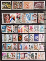 France 1973, 46 Timbres **TB Cote 31€ - 1970-1979