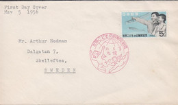 1956. JAPAN 5 Y Childrens Day On FDC  Cancelled 31.5.5.  May 5, 1956.  (Michel 652) - JF425773 - Cartas & Documentos