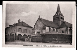 Londinières. Place De L'Eglise Et De L'Hôtel De Ville. De Babeth à Thérèse. - L'Estaque