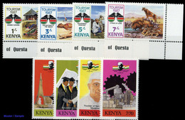 1987, Kenia, 388-91 U.a., ** - Kenya (1963-...)