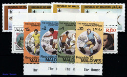 1985, Malediven, 1143-46 U.a., ** - Maldives (1965-...)