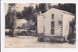 CP 87 BUSSIERE POITEVINE Le Moulin De Queyroux - Bussiere Poitevine