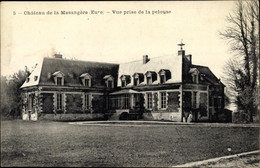 CPA Bosguérard-de-Marcouville Eure, Château De La Mésangère, Vue Prise De La Pelouse - Andere Gemeenten
