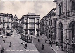 Cartolina Chieti - Piazza Valignani - Corso Marrucino - Chieti