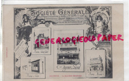 53- MAYENNE- - BANQUE  LA SOCIETE GENERALE - AGENCE DE LAVAL -CHATEAU GONTIER-CRAON - Mayenne