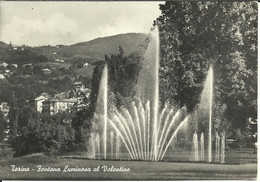 Torino (Piemonte) Parco Del Valentino, Fontana Luminosa, Fontaine Lumineuse, Bright Fountain - Parks & Gärten