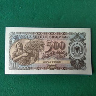 ALBANIA 500 Franchi 1957 - Albanië
