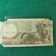 ALGERIA 500 Francs 1954 - Algerije