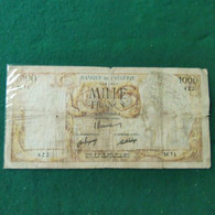 ALGERIA 1000 Francs 1947 - Algerije