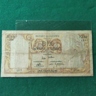 ALGERIA 10 Francs 1959 - Algerije