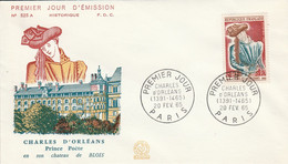 FDC 1965 CHARLES D'ORLEANS - 1960-1969