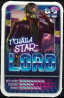 Carte Révèle Ton Pouvoir E. Leclerc Marvel 2021 T'Challa Star Lord 83 - Otros