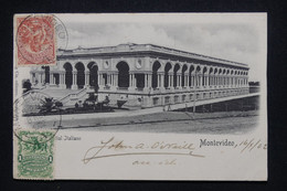 URUGUAY - Affranchissement De Montevideo Sur Carte Postale En 1902 Pour La France - L 110108 - Uruguay