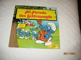 Disque 33 T - " Hit Parade Des Schtroumphs " 1981 - BD - Peyo - Kinderen