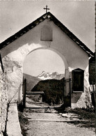 Alvaneu-Dorf - Aufgang Zur Kirche Mit Piz Uertsch (9-17) * 26. 8. 1952 - Alvaneu