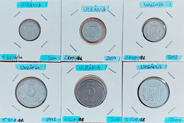 UKRAINE - 17 Different Coins  (very Good Condition) - Ucrania