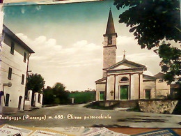 RUSTIGAZZO (Piacenza) - Ufficio Postale E CHIESA   N1965 II621 - Piacenza