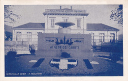 Cartolina Serravalle Sesia (Vercelli) - Il Monumento. - Vercelli