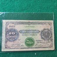 ANGOLA 10 Centavos 1914 - Angola