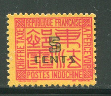 INDOCHINE- Taxe Y&T N°65- Oblitéré - Postage Due