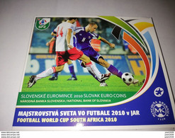 EURO    2010  SLOVAQUIE ..-- 2010 . Série EURO Complète . 2010 . FOOTBALL WORLD CUP . - Eslovaquia