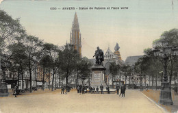 Anvers - Statue Rubens Et Place Verte - Antwerpen