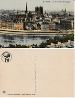 CPA De Paris N°23 - L'Ile De La Cité Et Notre-Dame - Collection Banania - - Advertising