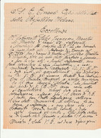 LETTERA Al Presidente LUIGI EINAUDI Capo Dello Stato Repubblica Nel 1949 Napoli - Manuscripts