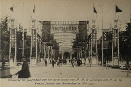 Amsterdam // Versiering Eerste Bezoek 1910 // 19?? - Amsterdam