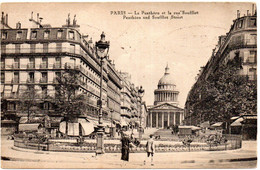 Carte Postale   J.Combier Macon - Le Panthéon Et La Rue Soufflet - Arrondissement: 05