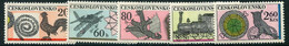 CZECHOSLOVAKIA 1972 Slovak Wirework MNH / **  Michel 2086-90 - Unused Stamps