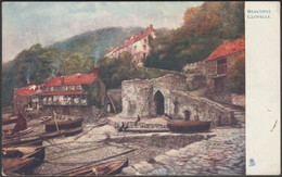 Beautiful Clovelly, Devon, 1905 - Tuck's Oilette Postcard - Clovelly