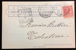 1910  CAMERINO CARTOLINA  COMM - Other Cities