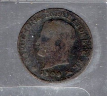 50 - 1 Centesimo 1809 Re D'Italia Napoleone I° Zecca Milano - Napoleónicas