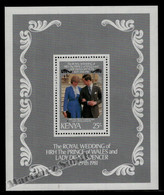 Kenya - Kenia 1981 Yvert BF15, Royal Wedding Prince Charles & Diana Spencer - MNH - Kenya (1963-...)